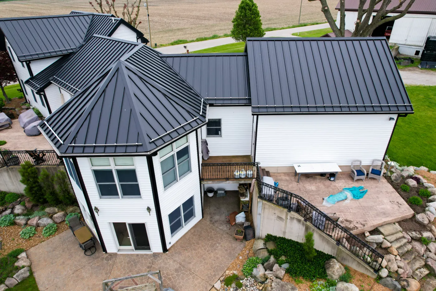 Flashing and seam work in Bargersville